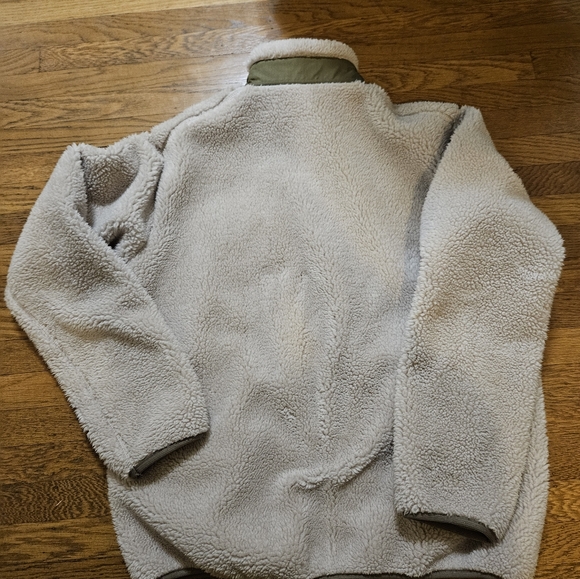 Uniqlo Windproof Outer Fleece Jacket Sherpa Large - Picture 5 of 10